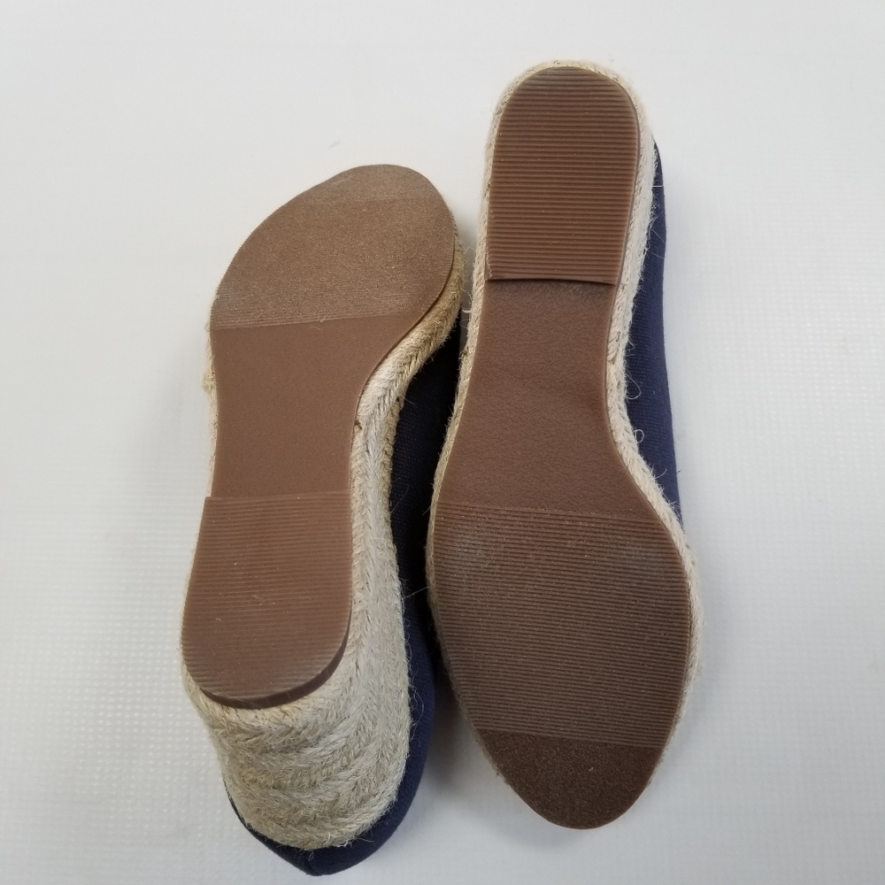 Boston Design Studio Espadrille Wedge Shoes Size 9 - Picture 10 of 10